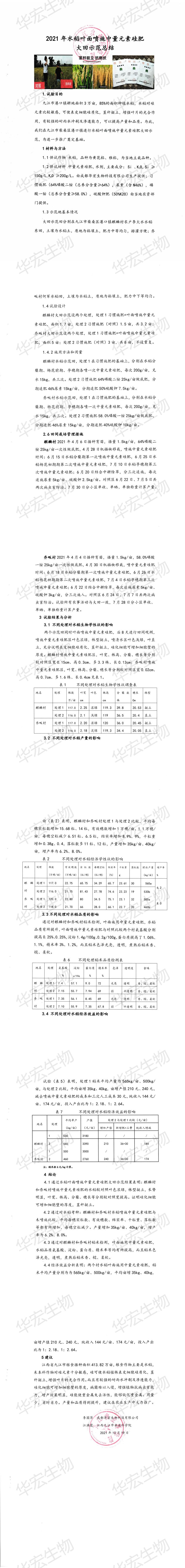 2021年水稻喷施中量元素硅肥大田示范总结_00.jpg